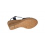 Sandale dama bleumarin din piele naturala - NA134BLM